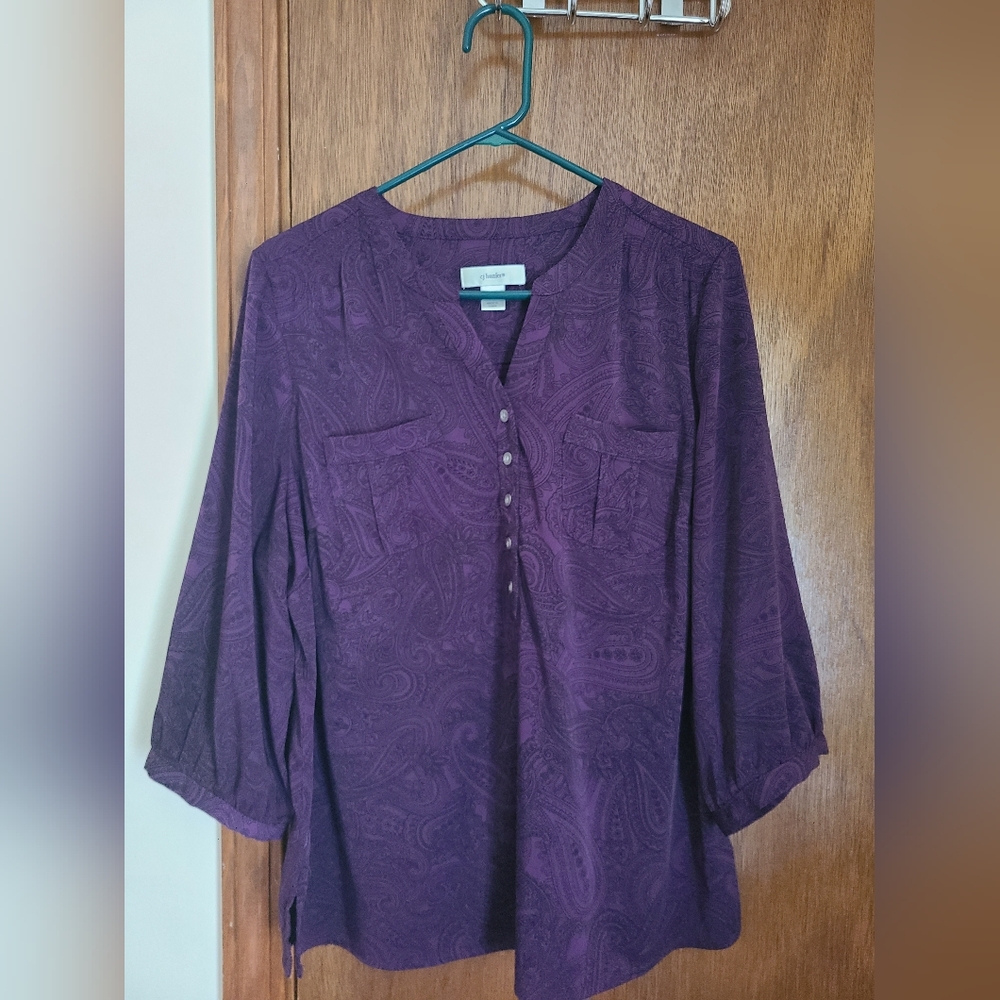 Women's Paisley blouse